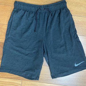 Nike Sweat Shorts, Small, Dark Gray